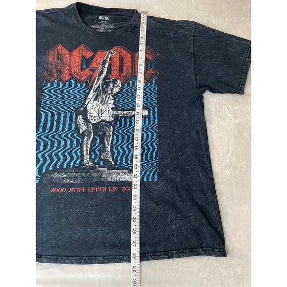 AC/DC 2000 Stiff Upper Lip Tour T-Shirt Black M - Picture 4 of 7